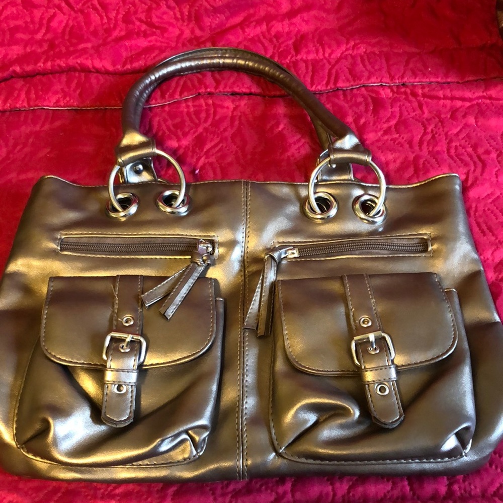 🖤GIANNINI handbag golden color